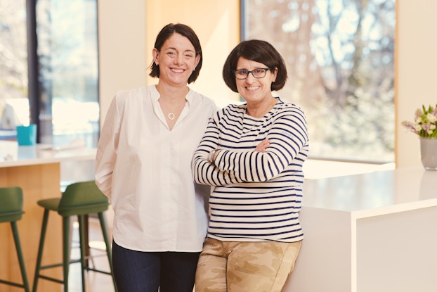  Headshot of Attn: Grace co-founders Alexandra Fennell and Mia Abbruzzese.