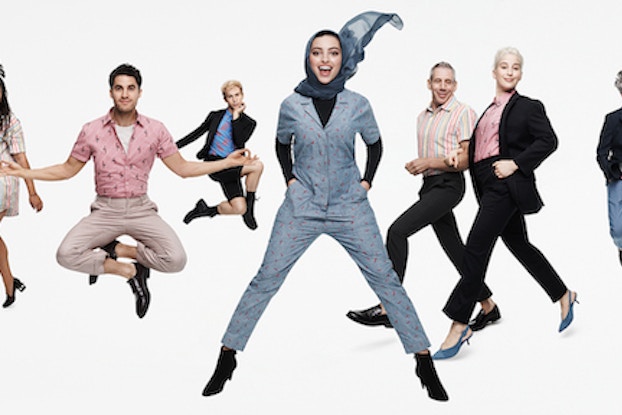  image of models for bonobos role model campaign