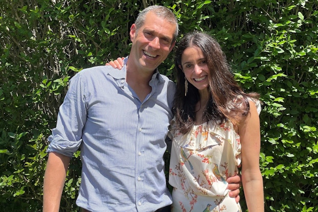  Michael Sloan and Chloe Epsein, founders of Chloe's Fruit.