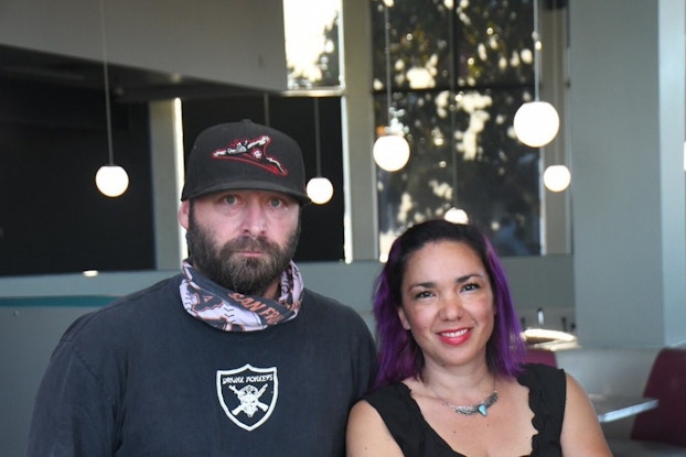  Mia Thorn, right, and chef partner Dameon Deworken at their restaurant Cruz Kitchen and Taps.