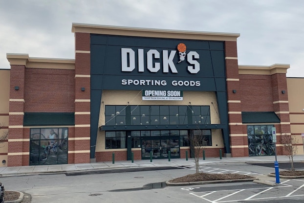  Exterior of Dick's Sporting Goods location.
