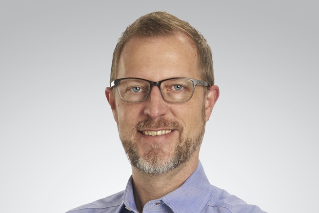  Headshot of Fredrik Carlegren, VP of marketing, Toshiba.