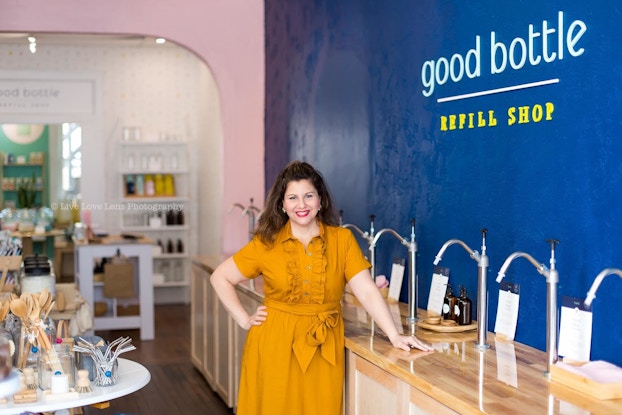 Headshot of Deanna Taylor-Heacock, founder of Good Bottle Refill Shop.