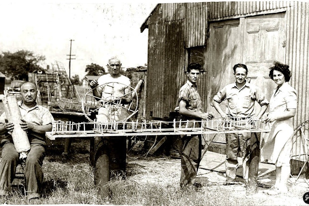 Vintage photo of Grucci Family