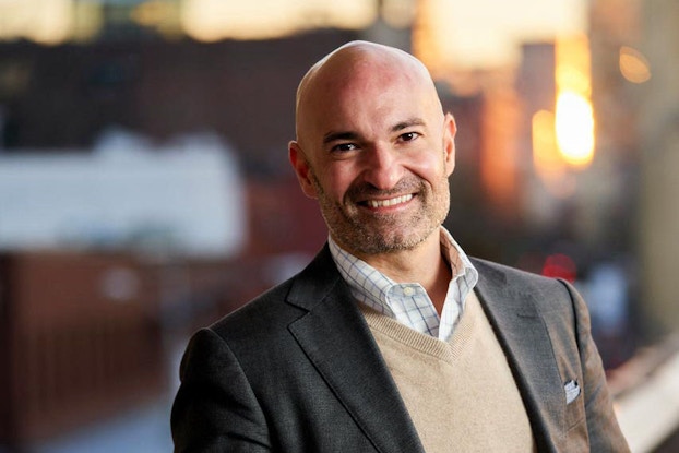 Headshot of Bobby Amirshahi, Senior Vice President of Communications for Macy's.