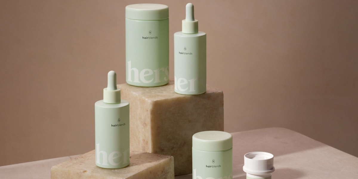 Hims & Hers haircare products