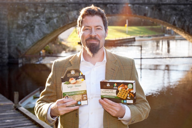 jason coyle holding mr. crumb products