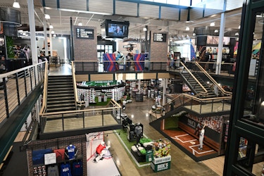  Interior of a DICK'S Sporting Goods location. 