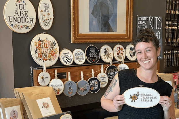 Zoe Frost, owner of Junebug and Darlin.