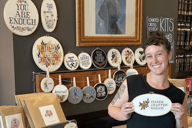 Zoe Frost, owner of Junebug and Darlin.