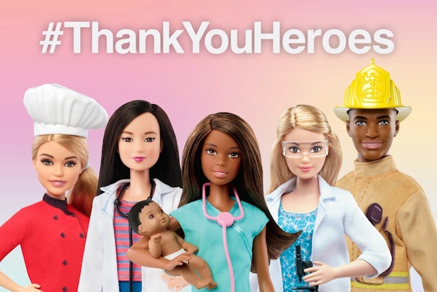  Mattel's special edition Barbie heroes