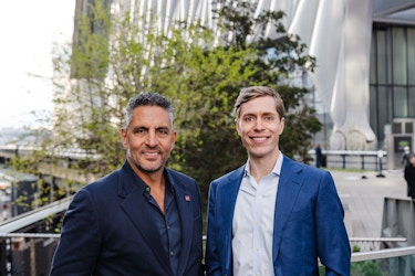  Headshot of Mauricio Umansky, Founder and CEO of The Agency, and David Walker, the Co-founder and CEO of Triplemint and now the Chief Strategy Officer at The Agency. 