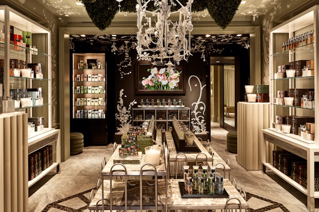 Interior of NEST New York's flagship store.