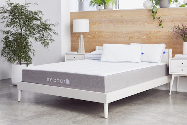  nectar mattress and bedroom setup