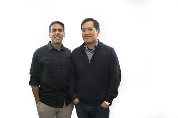  Headshot of Ajay Prakash and James Joun, co-founders of Rinse.