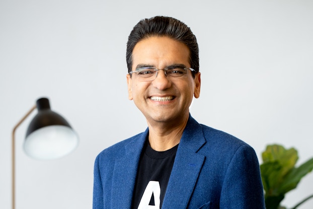  Headshot of Milind Pant, CEO of Amway.