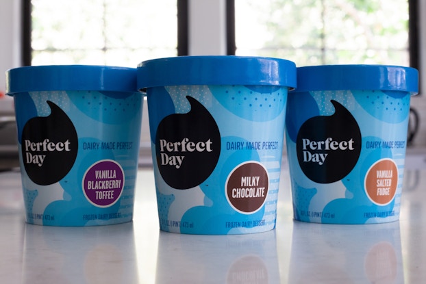 perfect day pints of ice cream