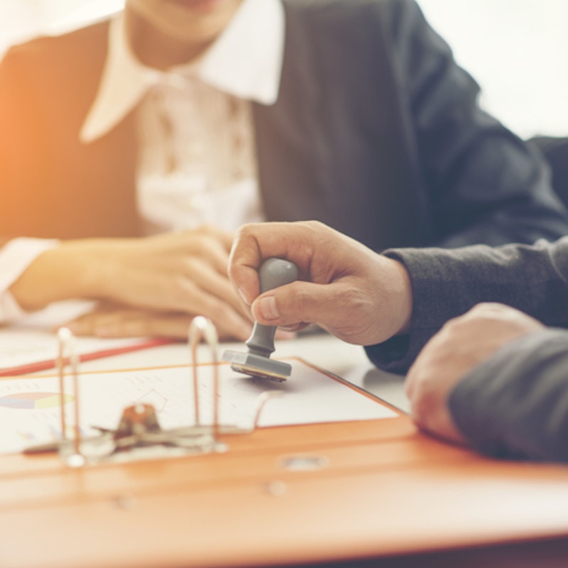 Getting a stamp of approval