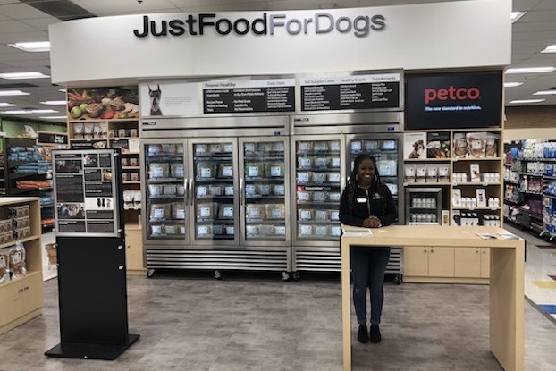  justfoodfordogs location inside petco