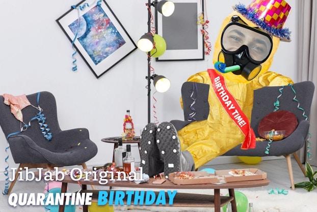 jibjab's quarantine birthday card
