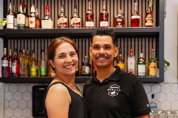 Headshot of Mikayla and Miguel Reyes, Founders of Quesadilla Gorilla.