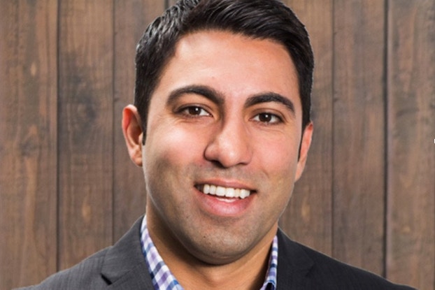 Headshot of Ricky Joshi, co-founder and chief strategy officer of Saatva.