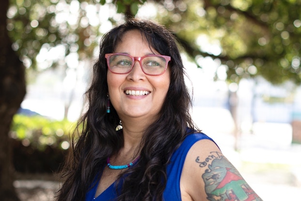  Headshot of LibroMobile founder, Sarah Rafael García.