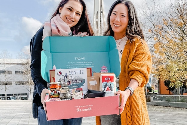 Emilie Bridon and Erika Takeuchi, co-founders of TROVE