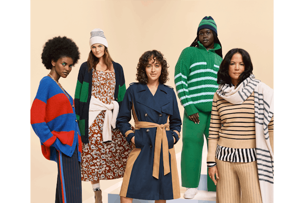 Models for Target wearing pieces from their fall designer collection.