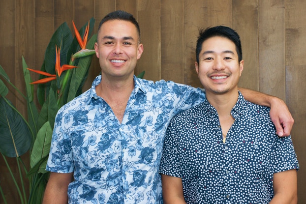 Headshot of Blueboard co-founders Kevin Yip and Taylor Smith.
