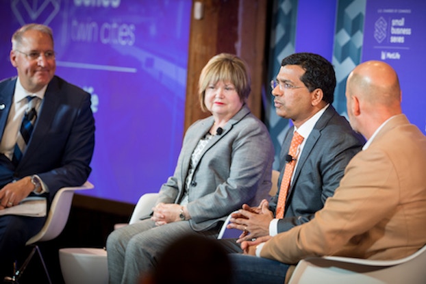  panel photo at twin cities small business series