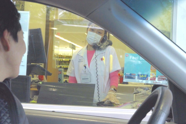 drive-thru window at walgreens