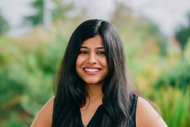  Headshot of Nikila Srinivasan, Vice President of Business Messaging at Meta.