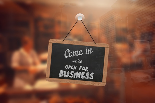  business open sign