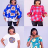 a collage of women posing for the camera
