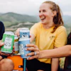 People drinking Holidaily Brewing Co. beers.