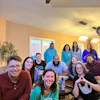 a group of people posing for a photo