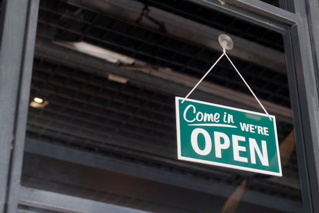 business open sign