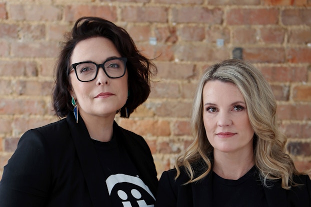 Instant Teams CEO Liza Rodewald (right) and Erica McMannes, Chief People and Community Officer.
