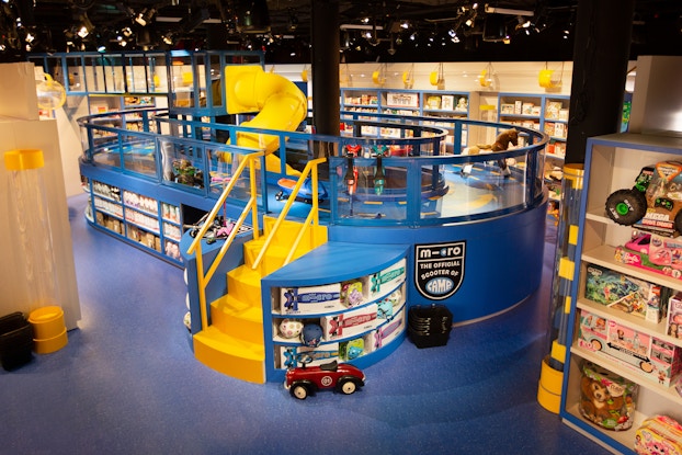 childrens' play area at CAMP