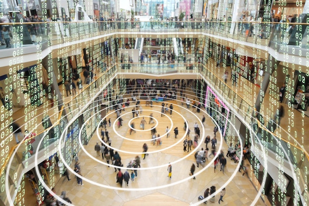 interior of mall showing cellphone locations