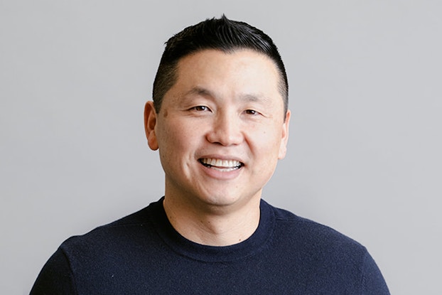  Headshot of David Yeom, CEO of Evite.