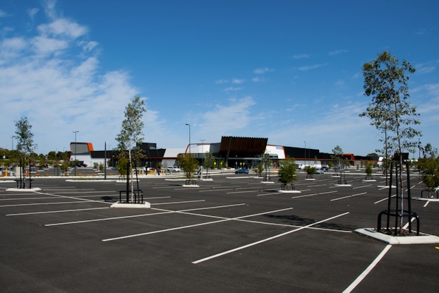 empty parking lot