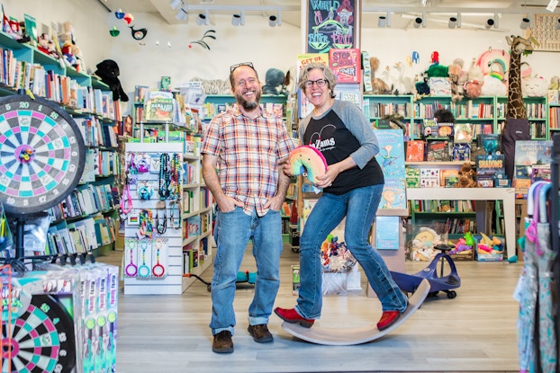 Joanne Farrugia & Dean Smith, owners of jaZams
