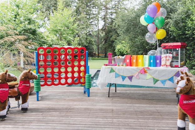 setup of joymode party rental