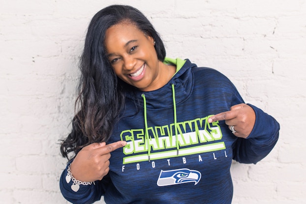  Karen Wilkins-Mickey, vice president of diversity, equity and inclusion, Seattle Seahawks.