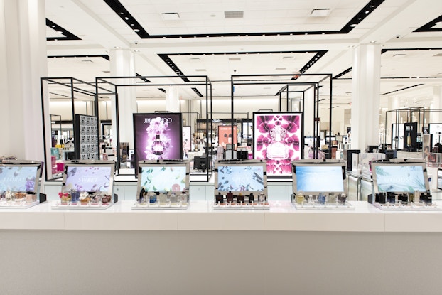 image of macy's digital fragrance bar