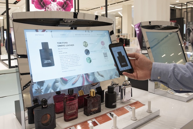 macy's digital fragrance bar