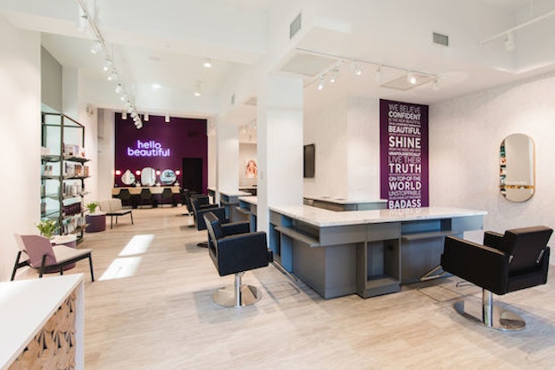  interior of madison reed salon location