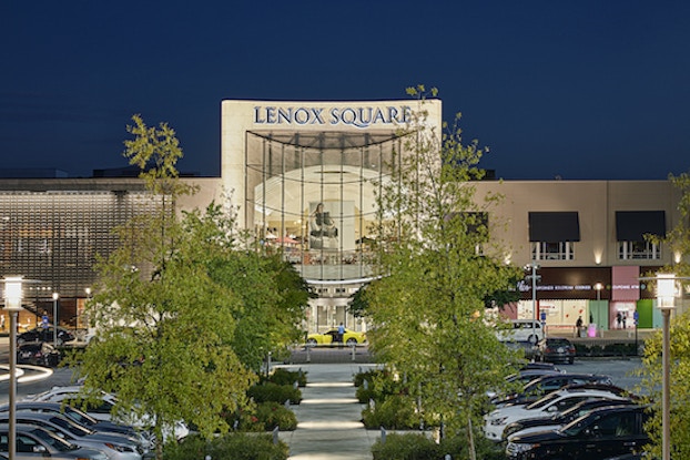 exterior of mall